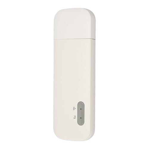 Garsent 4G LTE USB Wifi-modem, Draagbare Wifi-hotspot, 150 Mbps, Maximaal 10 Gebruikers, Sim Wifi Dongle, met SIM-slot, voor Europa