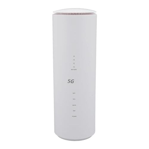 Topiky 5G SIM-kaartrouter CPE, WiFi 6-router, 5G-modem Dual Band 2.4G 5.8G met SIM-kaartsleuf Gigabit Ethernet-router met 8 High Gain-antennes 4x4 MIMO (EU)