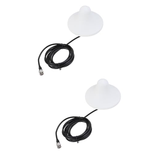 Veemoon 2 Stuks Plafond Interne Antenne Versterker Mobiele Repeater Plafond Antenne Ingebouwd Distributeur 4g Wit