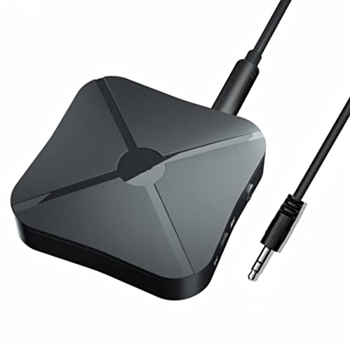 Yctze Bluetooth 5.0 audio-zenderontvanger, Bluetooth 5.0 2-in-1 zenderontvanger, Bluetooth audio-splitter, voor laptop/stereo-installatie/headset