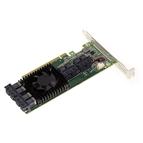 KALEA-INFORMATIQUE KALEA INFORMATIQUE 16x PCIe 3.0 kaart voor 8 SSD U.2 NVMe (U2 NGFF) of 8 PCIe x4-poorten. Multi Host Switch Card. CHIPSET PLX PEX 8749 High en Low Profile.