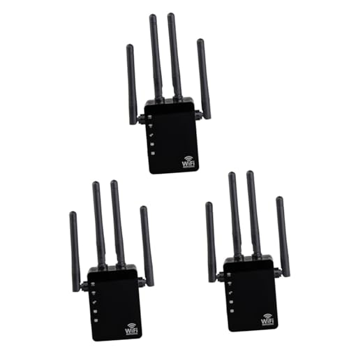 Gatuida Router 3Pcs 1200 Draadloze Routers Draadloze Routers Draadloos Bereik Repeaters Outdoor Dual Band Wifi Repeater Signaal Dubbele Frequentie Booster