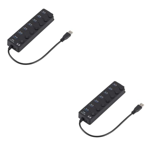 Uonlytech 2 Stuks 7 USB Hub Apparaat Sma Connectoren Jst Connector Connectix USB Connector USB Een Hub USB Splitter Usb-Poort Adapter