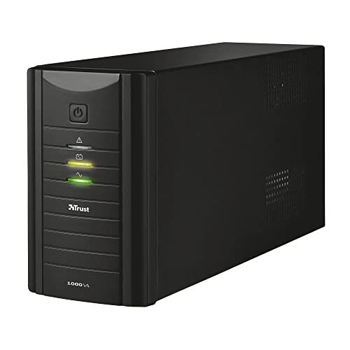 Trust Oxxtron 1000VA ononderbroken stroomvoorziening (UPS) 2 AC-uitgangen ononderbroken stroomvoorziening (USP) (1000 VA, 81 V, 290 V, 110 V, 240 V, 50/60 Hz)