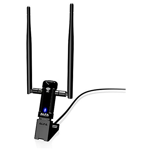 ALFA Network Alfa Netwerk AWUS036AC Netwerkadapter USB (WiFi, 2.4-5 GHz, 2 X-antennes)