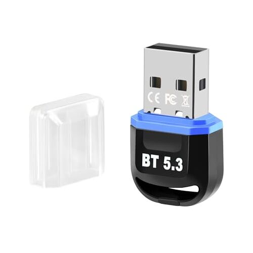 Xingdianfu Bluetooth dongle Bluetooth USB-stick USB Bluetooth Adapter 5.3 Bluetooth-adapter voor pc, laptop, desktop