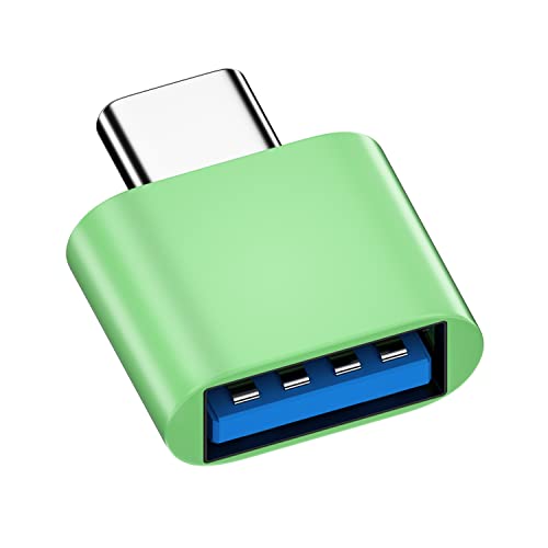 Yafe usb c naar usb  adapter usb c naar usb 3.0 adapter usb type c naar usb adapter (groen)