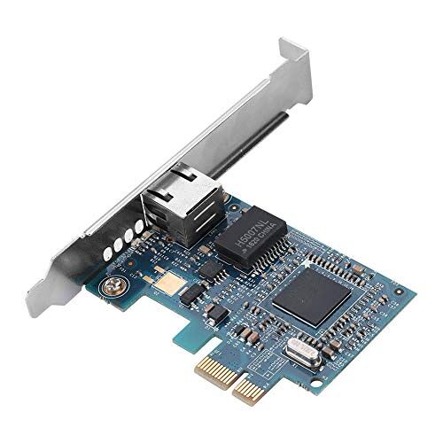 ASHATA PCIe Gigabit Netwerkkaart, voor BCM5751 PCI-E Ethernet Netwerkkaartadapter, High Speed 10/100/1000M R45 PCI-E Ethernet-netwerk Kaart voor 7/8/10/