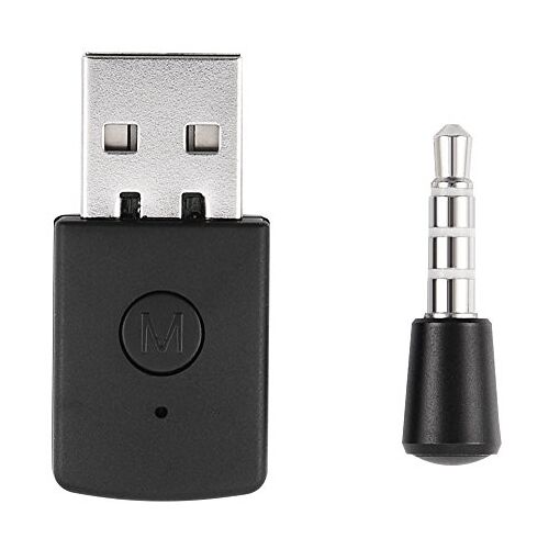 Surebuy PS4 Bluetooth Adapter, Draagbare Mini USB Bluetooth Adapter, Plug-and-Play Dongle Draadloze Adapter, Praktische Bluetooth Dongle Adapter Geschikt voor PS4