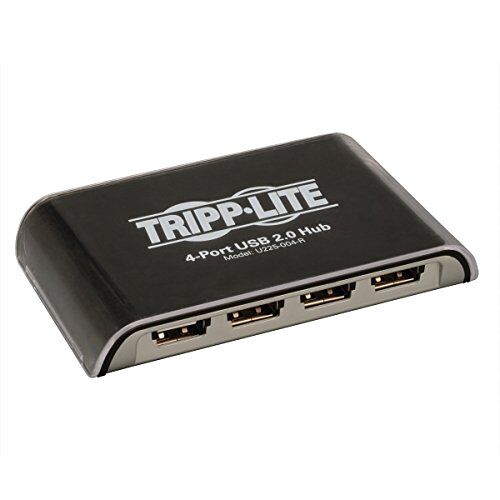 Tripp Lite (U225-004-R) USB-hub (4 poorten, Hi-Speed gegevensoverdracht tot 480 Mbit/s)