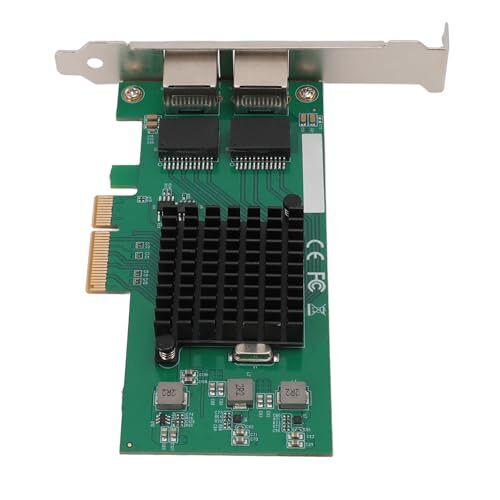 Jiawu PCIE4x Netwerkadapter, I3504 Netwerkkaart voor