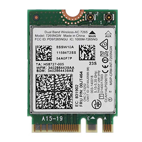 Kafuty-1 Draadloze netwerkkaart voor AC 7265 Intel 7265 dual band draadloze dual band draadloze netwerkkaart + Wlan Bluetooth 4.0 draadloze netwerkkaart