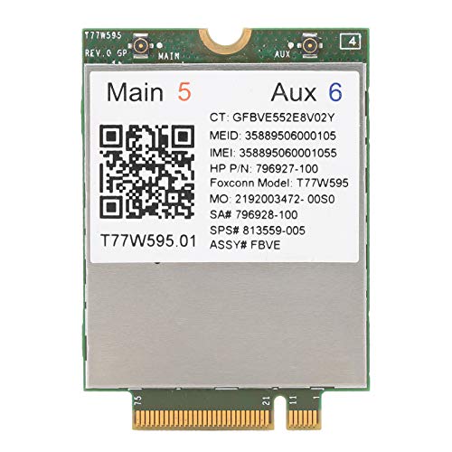 Leapiture Modulator Demodulator, 4G LTE Modem Module Draadloze WIFI Netwerkkaart WWan M.2 Modem Module Voor HP LT 4120 Snapdragon X5