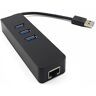 CAXUSD USB 3.0-hub 3 usb hub USB-HUB Gigabit middelpunt naaf naaf ethernet Usb-hub 3.0