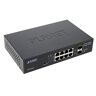 RackMatic.com RackMatic Planet 10 "Gigabit webswitch 10/100 / 1000Mbps 8xUTP + 2xSFP