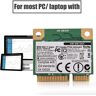 Qiilu Kaart Mini WIFI 2 in 1 Kaart 2.4G Kaart voor Mini PCI-E Kaartsleuf Hoogwaardige Interne C Uter Netwerkkaart WIFI in 1 Kaart, 2.4G Kaart voor M