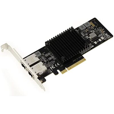 Kalea-Informatique Intel X550 Netkaart - 10 Gb/s, 2 RJ45-poorten Kalea-Informatique Intel X550 Netkaart - 10 Gb/s, 2 RJ45-poorten