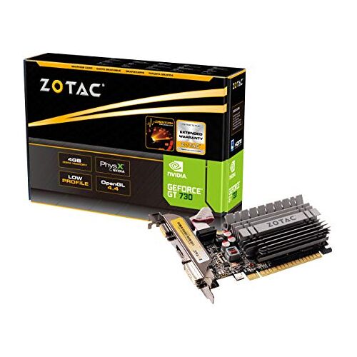 ZOTAC Zt-71115-20L Geforce Gt 730 Grafische Kaart, Zone Edition, 4Gb Ddr3, 64-Bit