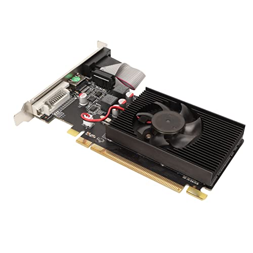 Dpofirs voor AMD Radeon R5 230 Grafische Kaart, 2G 64bit DDR3 Grafische Kaart met PCI Express X16 2.1, HDMI, DVI, VGA, PC Grafische Kaart Voor Office Desktop Computer