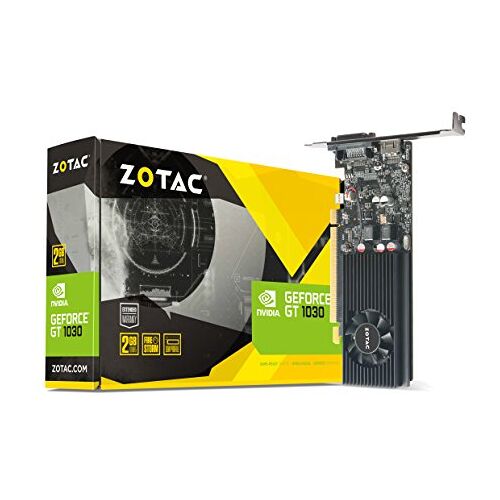 ZOTAC Zt-P10300A-10L Geforce Gt 1030 Grafische Kaart, 2Gb Gddr5, 64 Bit, Zwart