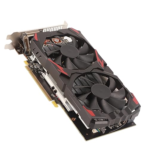 SUNGOOYUE RX 580 Grafische Kaart, 8GB GDDR5 256bit 2 Koelventilatoren PCI Express 3.0 Gaming Grafische Kaart voor 3D CAD CAM Video Beeldbewerking Gaming