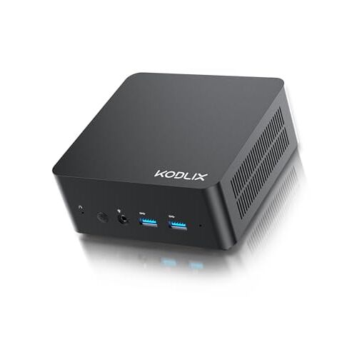 KODLIX GD70 mini-pc, Intel Core i7-12650H, 32 GB RAM, 1 TB SSD, 10C/16T desktopcomputer, HDMI 2.0/USB-C/DP 1.4, 2.5G RJ45 LAN, 5 USB-poorten, Wi-Fi 6E en BT 5.2
