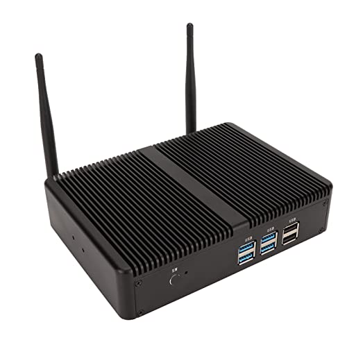 LJCM Mini-desktopcomputer, Mini-pc 100-240V 2.4G 5.0G Wifi voor 10 Pro voor Thuis (EU-stekker)