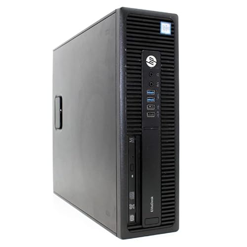 HP PC harde schijf computer Desktop  800 G2 SFF i5 6500 Serial RS232 Windows 10 PRO bedrijf video gaming graphics videobewerking (geen GPU, 64GB RAM SSD 240GB) (gereviseerd)