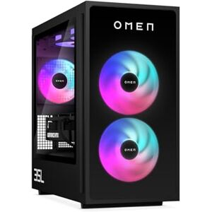 HP Omen GT16-0274ng 35L Gaming Desktop PC, AMD Ryzen 7 8700F, 32 GB DDR5-SDRAM, 1 TB SSD, NVIDIA GeForce RTX 5070, Tower PC, Windows 11 Home, zwart metaal met glazen afdeklijst HP Omen GT16-0274ng 35L Gaming Desktop PC, AMD Ryzen 7 8700F, 32 GB DDR5-SDRAM, 1 TB SSD, NVIDIA GeForce RTX 5070, Tower PC, Windows 11 Home, zwart metaal met glazen afdeklijst