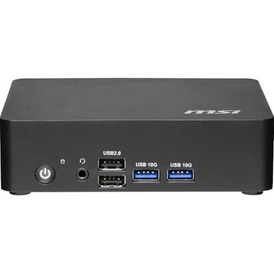 MSI Cubi NUC TWG S-006XAT Mini PC Intel N150 8GB/512GB 8GB DDR5, 512GB NVMe SSD, 3x USB 10Gbps, 2x HDMI 2.1, DP 1.4, 3 displays, Dual LAN, Wi-Fi 5, BT 5, Fanless MSI Cubi NUC TWG S-006XAT Mini PC Intel N150 8GB/512GB 8GB DDR5, 512GB NVMe SSD, 3x USB 10Gbps, 2x HDMI 2.1, DP 1.4, 3 displays, Dual LAN, Wi-Fi 5, BT 5, Fanless