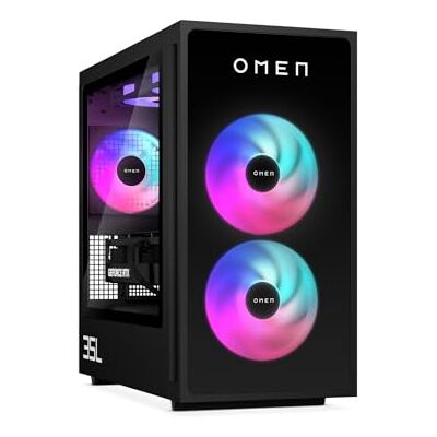 HP Omen GT16-0278ng 35L Gaming Desktop PC, AMD Ryzen 7 8700F, 32 GB DDR5-SDRAM, 2 TB SSD, NVIDIA GeForce RTX 5070 Ti, Tower PC, Windows 11 Home, zwart metaal met glazen afdeklijst HP Omen GT16-0278ng 35L Gaming Desktop PC, AMD Ryzen 7 8700F, 32 GB DDR5-SDRAM, 2 TB SSD, NVIDIA GeForce RTX 5070 Ti, Tower PC, Windows 11 Home, zwart metaal met glazen afdeklijst