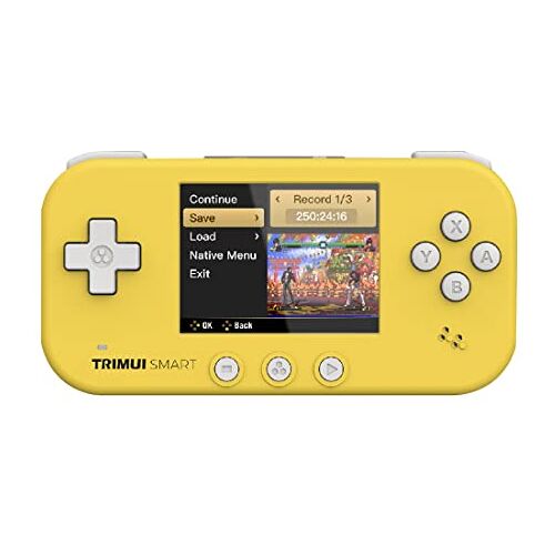 ASVIL TRIMUI SMART Handheld Game Console, 32G TF-kaart Draagbare Retro Video Game Console Ingebouwde 5.000 Games, 2,4 Inch IPS-scherm Retro Arcade Games Console Handheld