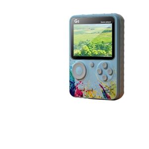 Nuziku Tinytendo Draagbare retro gameconsole, 3,0 inch, draagbaar, met standaard voor 500 klassieke FC-games, verbonden met tv en twee spelers, Tinytendo voor kinderen