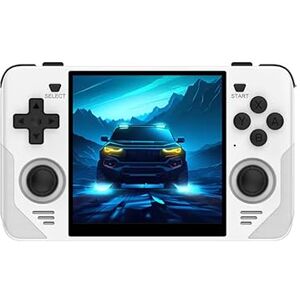 HCPZL Powkiddy RGB30 handheld gameconsole ingebouwde 16G+128G/20000 games, 4 inch HD 720 x 720 Retro Handheld Game Console