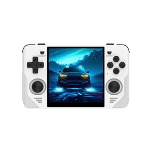 KANBUN RGB30 Handheld Game Console, 4 inch 16+128G Retro Draagbare Handheld Games Consoles met 20000 Games, 4100mAh Batterij, Ondersteuning 20 Emulators Draagbare Games, Beste Verjaardagscadeau voor