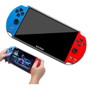 Jeanny Videogameconsoles,Handheld gameconsole   7-inch high-definition handheld-emulator met groot scherm Draagbare console met dubbele bedieningsmodus en AV-uitgang, cadeau voor klassieke