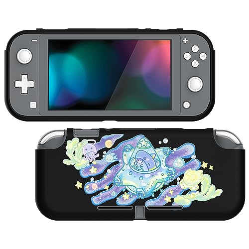 playvital Aangepaste Beschermhoes voor Nintendo Switch Lite,Zachte Siliconen Hoes voor Switch Lite,Case Cover Compatibel met Switch Lite-Haaien Zoektocht