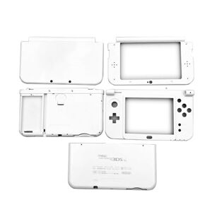 Valley Of The Sun Wit New3DSLL Extra Behuizing Case Shells 5 STKS Set Vervanging, voor Nieuwe 3DS New3DS XL LL, 3DSXL 3DSLL Game Consoles, DIY Buitenbehuizing Top Bottom Cover Platen, Knop Voorplaat, Screen Frame