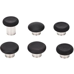 plplaaoo 6 Stuks Vervangende Joysticks, Metalen Joysticks Vervangen, Eenvoudige Bediening Metalen Vervangende Joysticks Grip Swap Joysticks Voor Controller Serie 2