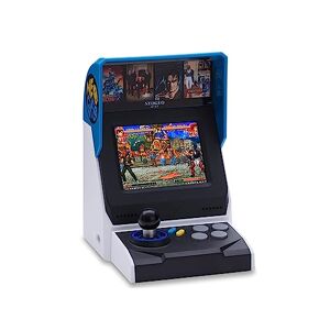 UNICOMVSX NEO-GEO Mini Arcade Internationale versie, 40 voorgeladen klassieke SNK-spellen: de koning van de vechters/metalen SLUG en meer, ingebouwd duidelijk 3,5 "LCD-scherm, HDMI 2 Gamepad-poorten