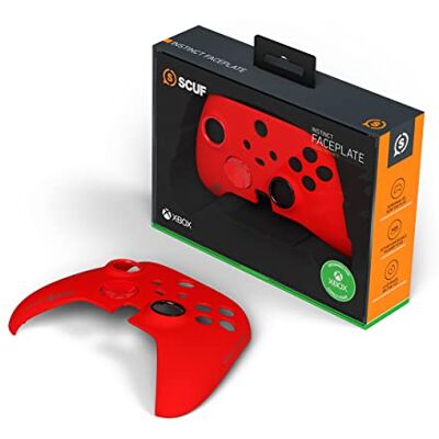 Scuf Instinct Afneembaar Voorpaneel, Kleurontwerpen Xbox Series X S- en Xbox One-Controllers Rood Scuf Instinct Afneembaar Voorpaneel, Kleurontwerpen Xbox Series X S- en Xbox One-Controllers Rood