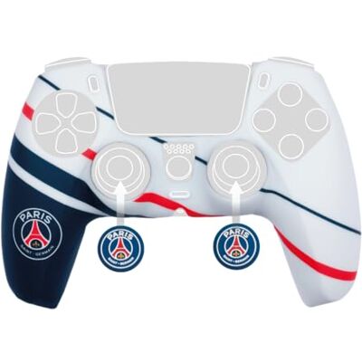 Konix PSG Siliconen Beschermhoes Cover voor DualSense PS5 Controller Blauw Wit en Rood Konix PSG Siliconen Beschermhoes Cover voor DualSense PS5 Controller Blauw Wit en Rood