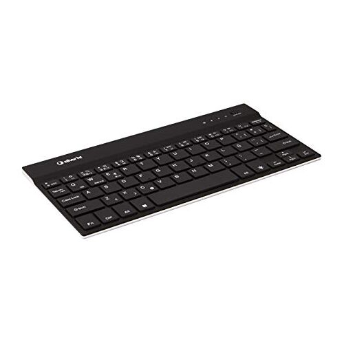 SilverHT 19329 Toetsenbord Bluetooth QWERTY Spaans Zwart Toetsen (Mini, Draadloos, Bluetooth, Bluetooth, Bluetooth, LED, Zwart)