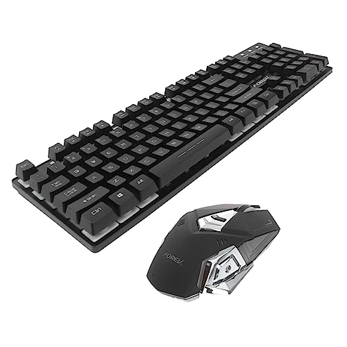 UKCOCO 1 Set Toetsenbord Mee Draadloos Toetsenbord Gaming-toetsenbord Computer Accessoire Toetsenbord En Combo Computermuis Draagbaar Toetsenbord Draadloze Muis En Toetsenbord