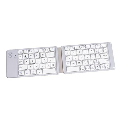 SWOOMEY laptop-toetsenbord tablet draadloos toetsenbord draadloos toetsenbord voor tablet toetsenborden van computers draadloos computertoetsenbord opvouwbaar toetsenbord draadloze wit