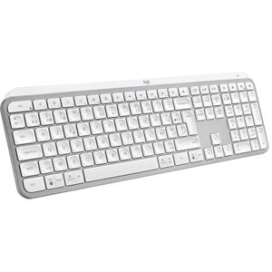 Logitech MX Keys S draadloos toetsenbord, laag profiel, stil typen, programmeerbaar, verlicht, Bluetooth, oplaadbaar, voor Windows PC/Linux/Chrome/Mac Lichtgrijs, US International QWERTY indeling Logitech MX Keys S draadloos toetsenbord, laag profiel, stil typen, programmeerbaar, verlicht, Bluetooth, oplaadbaar, voor Windows PC/Linux/Chrome/Mac Lichtgrijs, US International QWERTY indeling