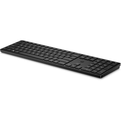 HP QWERTY 450 programmeerbaar draadloos toetsenbord, Spaans (USB-A-aansluiting, 20 aanpasbare toetsen, tot 6° kanteling, Windows 11, Windows 10), zwart HP QWERTY 450 programmeerbaar draadloos toetsenbord, Spaans (USB-A-aansluiting, 20 aanpasbare toetsen, tot 6° kanteling, Windows 11, Windows 10), zwart