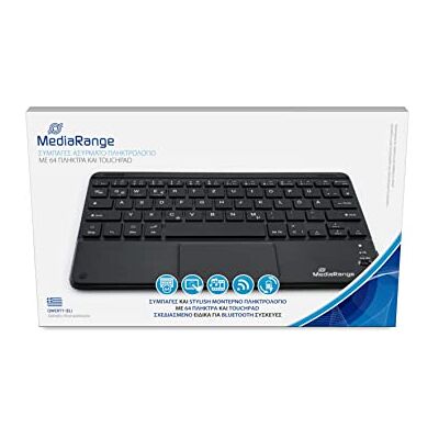 MediaRange MROS130-GR Compact Bluetooth-toetsenbord - 78 Toetsen MediaRange MROS130-GR Compact Bluetooth-toetsenbord - 78 Toetsen