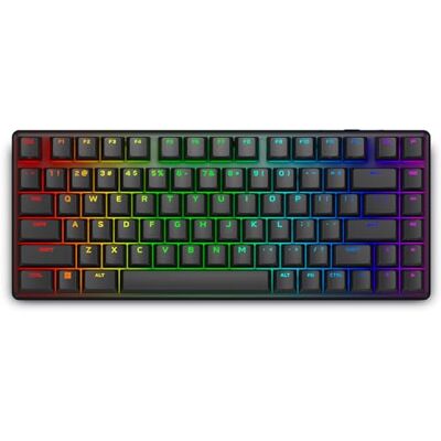 Dell Alienware 75% Gaming Toetsenbord AW-PRO-WL-GAMING-KBD, Linear Switches, RGB Hot‑swap, N‑Key rollover, 2,4 GHz draadloos, Bluetooth 5.1, AlienFX per‑key verlichting, PBT‑toetsen, kabel, Windows 11 Dell Alienware 75% Gaming Toetsenbord AW-PRO-WL-GAMING-KBD, Linear Switches, RGB Hot‑swap, N‑Key rollover, 2,4 GHz draadloos, Bluetooth 5.1, AlienFX per‑key verlichting, PBT‑toetsen, kabel, Windows 11