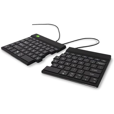 R-Go Tools Split Break Ergonomisch Toetsenbord, Gesplitste toetsenbord, Compact, Met pauze indicator, QWERTY (US) Layout, Bedraad, Zwart R-Go Tools Split Break Ergonomisch Toetsenbord, Gesplitste toetsenbord, Compact, Met pauze indicator, QWERTY (US) Layout, Bedraad, Zwart
